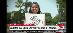 CNN Start Small, Think Big feature on Bad Day Box!
