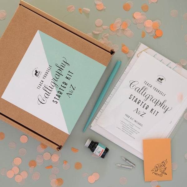 Calligraphy Starter Kit, a gift for creative friends