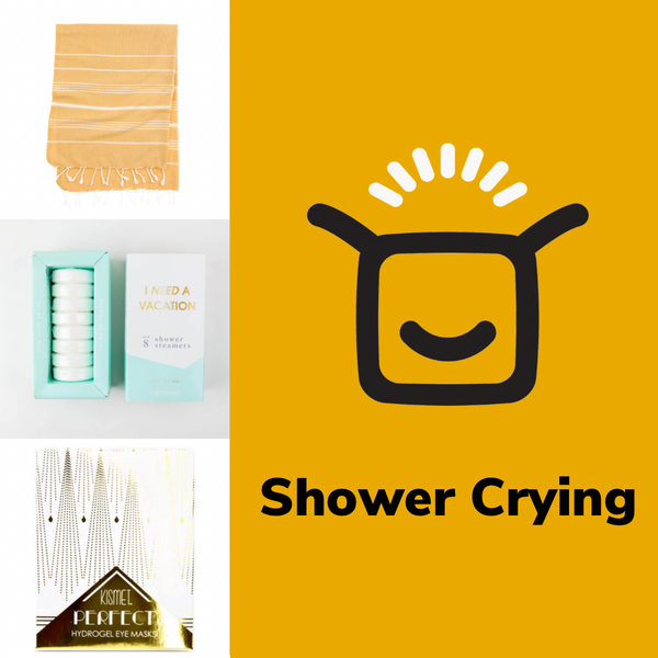 Shower Crying, a gift for your heartbroken friend