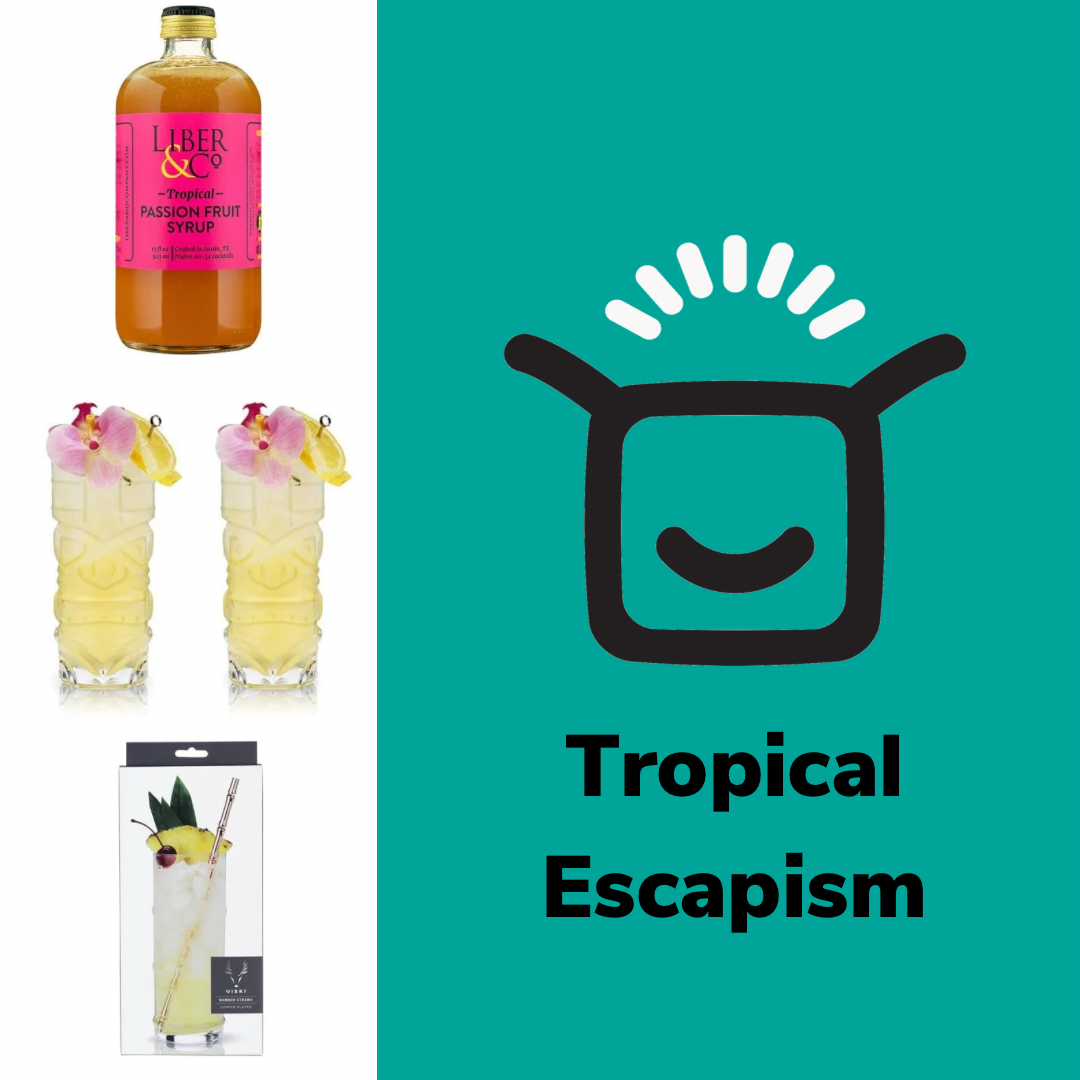 Tropical Escapism, a gift for the friend who needs a vacation