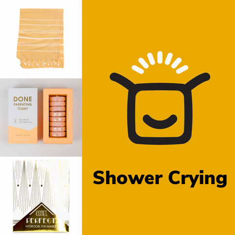 Shower Crying, a gift for your heartbroken friend